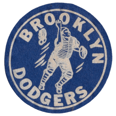 Vintage Brooklyn Dodgers patch